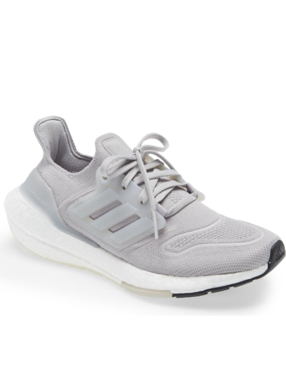 Adidas Ultraboost 22 Womens Grey Athletic Running Shoes Size 7 Women's